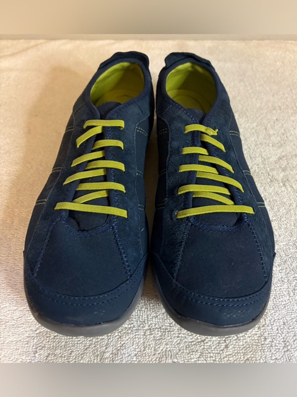 Clarks Collection 13291 Womens Leather Sport Cushion Oxfords Size 8M Blue/Green - Picture 2 of 7